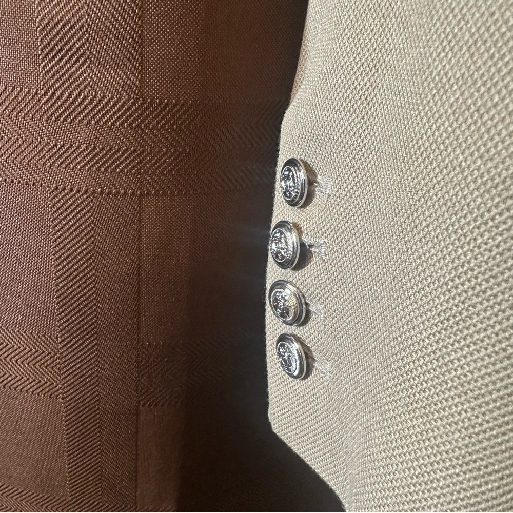 White House Black Market Tan Blazer - Picture 7 of 11